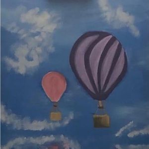 Original acrylic painting.